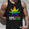 Pride And High Lgbt Weed Cannabis Lover Marijuana Gay Month Tank Top Gifts for Him