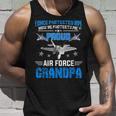 Pride Military Proud Grandpa Air Force Tank Top Gifts for Him