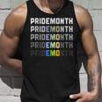 Pride Month Emo Demon Lgbt Gay Pride Month Transgender Unisex Tank Top Gifts for Him