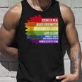 Pride Science Real Black Lives Matter Love Is Love Lgbtq Unisex Tank Top Gifts for Him