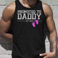 Promoted To Daddy Its A Girl Est 2023 New Dad First Daddy Unisex Tank Top Gifts for Him