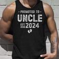 Promoted To Uncle 2024 Soon To Be Uncle Unisex Tank Top Gifts for Him