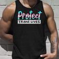 Protect Trans Lives Transgender Pride Human Rights Lgbtq Unisex Tank Top Gifts for Him