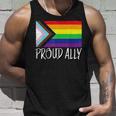 Proud Ally Pride Month Lgbt Transgender Flag Gay Lesbian Unisex Tank Top Gifts for Him