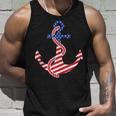Proud American Flag Anchor Nautical Vintage 4Th Of July Anchor Tank Top Gifts for Him