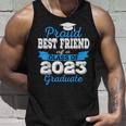 Proud Best Friend Of 2023 Graduate Awesome Family College Unisex Tank Top Gifts for Him