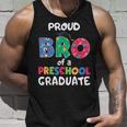 Proud Bro Of A Preschool Graduate Graduation Funny Brother Unisex Tank Top Gifts for Him