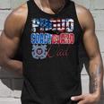 Proud Coast Guard Dad Patriotic Fathers Day Men Patriotic Tank Top Gifts for Him