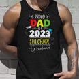 Proud Dad Of A Class Of 2023 5Th Grade Graduate Cute Heart Unisex Tank Top Gifts for Him