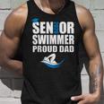 Proud Dad Senior Swimmer Class Of 2020 Swim Team Sport Unisex Tank Top Gifts for Him