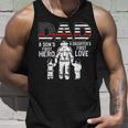 Proud Firefighter Dad Daddy Fireman Dad Father’S Day Men Unisex Tank Top Gifts for Him