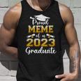Proud Meme Of A Class Of 2023 Graduate Senior 23 Unisex Tank Top Gifts for Him