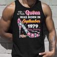 This Queen Was Born In September 1979 Happy 44Th Birthday To Tank Top Gifts for Him