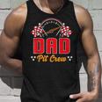 Race Car Birthday Party Matching Family Dad Pit Crew Tank Top Gifts for Him