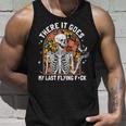 There It Goes My Last Flying F Skeletons Halloween Tank Top Gifts for Him