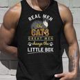 Real Men Like Cats Pets Cat Dad FunnyUnisex Tank Top Gifts for Him