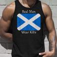 Real Men Wear Kilts Celtic Pride Unisex Tank Top Gifts for Him