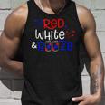 Red White And Booze Funny Adult 4Th Of July Unisex Tank Top Gifts for Him