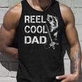 Reel Cool Dad Fishing Daddy Fathers Day Gift Unisex Tank Top Gifts for Him