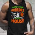There's Some Horrors In This House Halloween Tank Top Gifts for Him