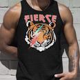 Retro Fierce Tiger Lover Lightning Tank Top Gifts for Him
