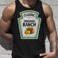 Retro Ranch Sauce Green Salad Dressing Halloween Costume Tank Top Gifts for Him