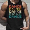 Retro Vintage Dancing Funny Unisex Tank Top Gifts for Him