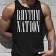 Rhythm Vintage Nation 80S Aesthetic Typography Tank Top Gifts for Him