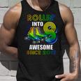 Rollin Into 8 Awesome 2015 Roller Skating 8Th Birthday Boys Unisex Tank Top Gifts for Him