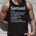 Samuel Definition Personalized Name Birthday Idea Tank Top Gifts for Him