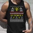Science Nerd Ugly Christmas Sweater Tank Top Gifts for Him