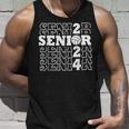 Senior Volleyball 2024 Class Of 2024 Seniors School Graduate Tank Top Gifts for Him