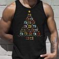 Sewing Machine Christmas Tree Ugly Christmas Sweater Tank Top Gifts for Him