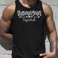 Shenanigans Squad Funny St Patricks Day Matching Group Gift For Women Unisex Tank Top Gifts for Him