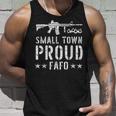 Small Town Proud Fafo Vintage Tank Top Gifts for Him