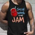 Social Work Is My Jam Social Worker Tank Top Gifts for Him