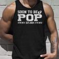 Soon To Be Pop Est 2024 Father's Day First Time New Dad Tank Top Gifts for Him