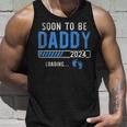 Soon To Be Daddy Est2024 New Dad Pregnancy Fathers Day Unisex Tank Top Gifts for Him
