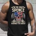 Spence Name Gift Im The Crazy Spence Unisex Tank Top Gifts for Him