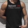 Spicoli 24 Relax I Can Fix It Unisex Tank Top Gifts for Him
