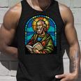 St Paul Stained Glass Unisex Tank Top Gifts for Him