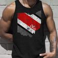 State Of Ohio Pride Striped Silhouette Vintage Graphic Unisex Tank Top Gifts for Him
