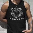 Step Dad One Badass Bonus Dad For Dad Tank Top Gifts for Him