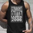 Straight Outta 2006 Funny 14Th Birthday Celebration Apparel Unisex Tank Top Gifts for Him