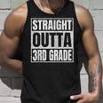 Straight Outta 3Rd Grade School Graduation Class Of 2023 Unisex Tank Top Gifts for Him