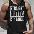 Straight Outta 5Th Grade Graduation Gifts 2023 Fifth Grade Unisex Tank Top Gifts for Him