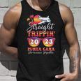 Straight Trippin 2023 Family Vacation Punta Cana Matching Unisex Tank Top Gifts for Him