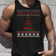 Submarine Navy Military Tree Ugly Christmas Sweater Tank Top Gifts for Him