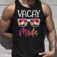 Summer Vacay Mode Pineapple Sunglasses Vacation Family Beach Unisex Tank Top Gifts for Him