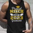 Super Proud Niece Of 2023 Graduate Awesome Family College Unisex Tank Top Gifts for Him